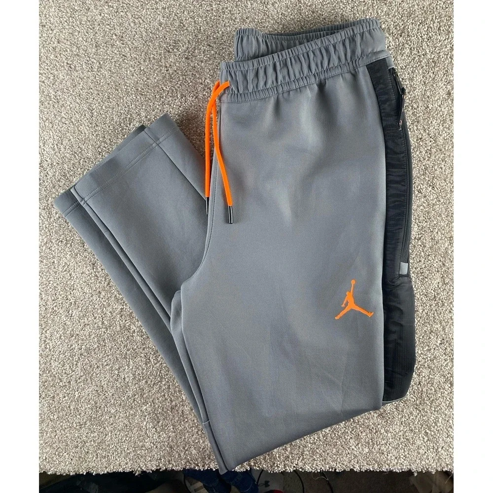 Air Jordan Dri Fit Gray Anti Gravity Track Pants Mens 34x32 (XL) CK6462-084
